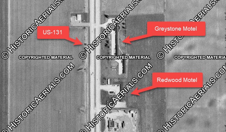 Greystone Motel - 1969 Dueling Motels